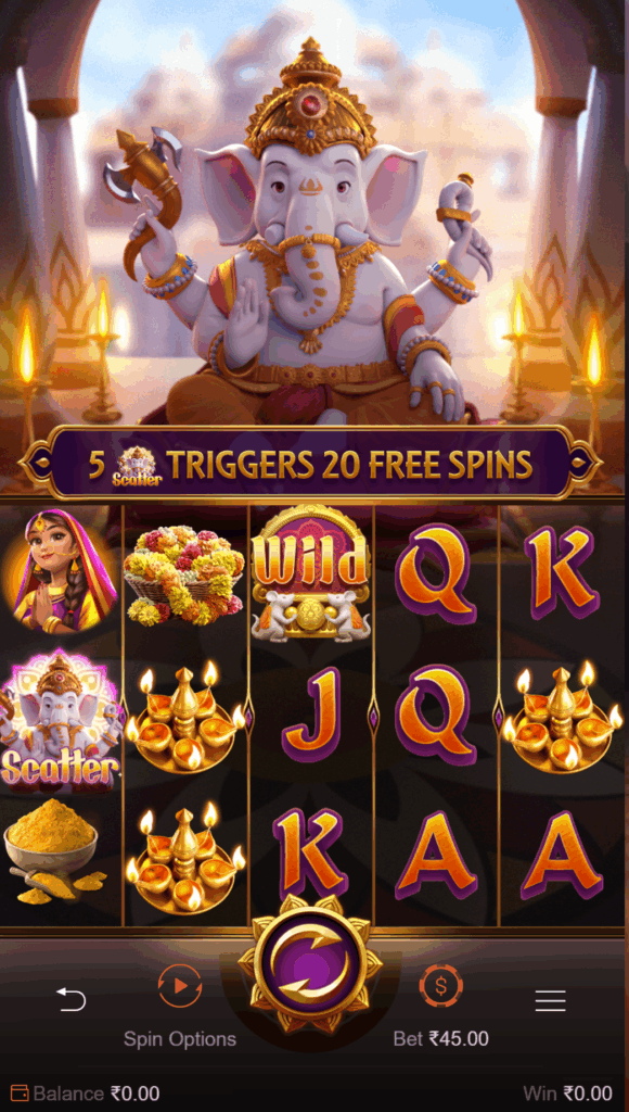 Ultimate Game Guide to Play Ganesha Gold: Tiranga Game App插图4 Ganesha Gold game page promotion