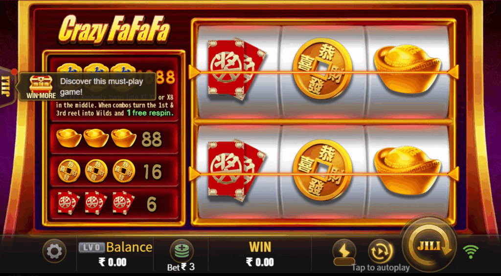 Easily complete diuwin login in Crazy Fa Fa Fa and enjoy the game!插图1 diuwin login- Crazy Fa Fa Fa